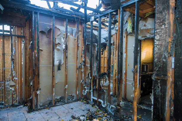 Professional Fire Damage Removal technician working in Hardeeville, SC